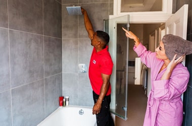Bathroom Leak Fix